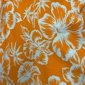 Orange Floral