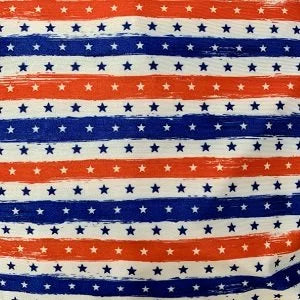 RWB Stripe with Stars