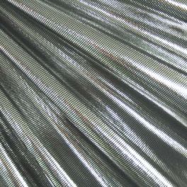 Silver Black Laser Foil