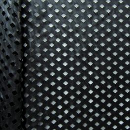 Black Cutout Diamond Vinyl