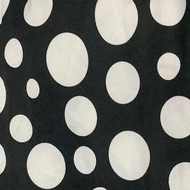 Black with White Spots