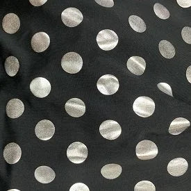 Silver Metallic Dots